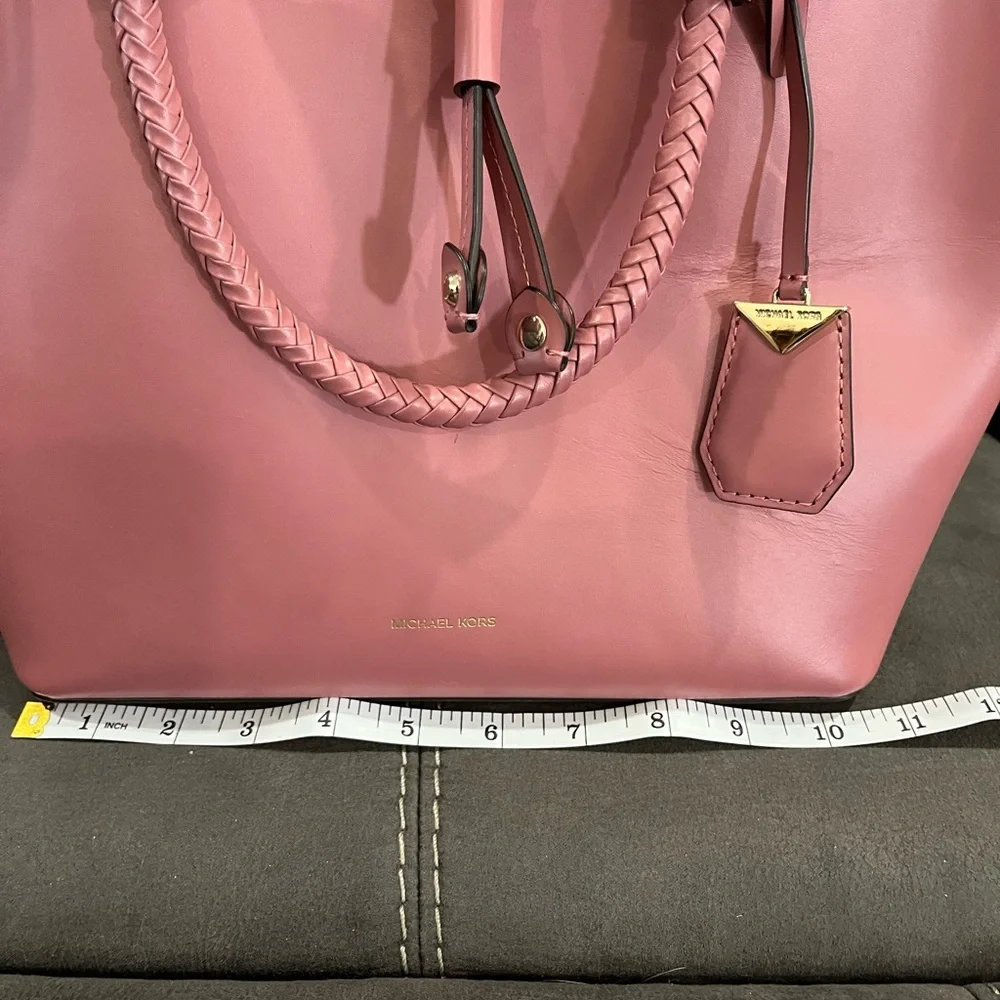 Michael Kors Blush Leather Satchel - Picture 4 of 6